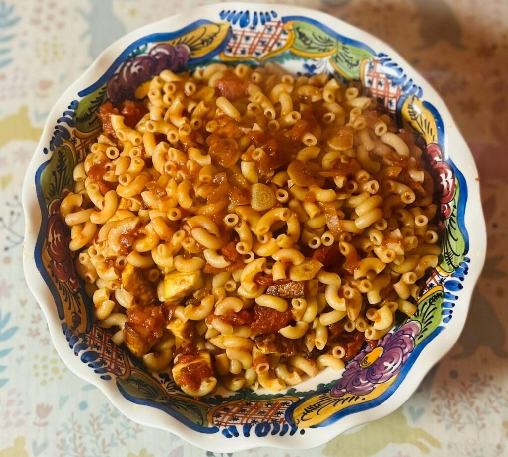 Single mum feeds her family of three for just £174.30 a month by rescuing yellow-sticker bargains and unwanted food pantry finds to cook creative meals.