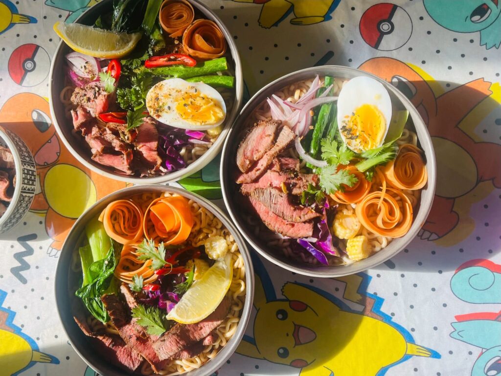 Single mum feeds her family of three for just £174.30 a month by rescuing yellow-sticker bargains and unwanted food pantry finds to cook creative meals.