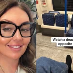 A self-proclaimed psychic medium claims she sees ghosts everywhere she goes - even sitting opposite her on trains and joining her on the school run, blending in "like normal people".