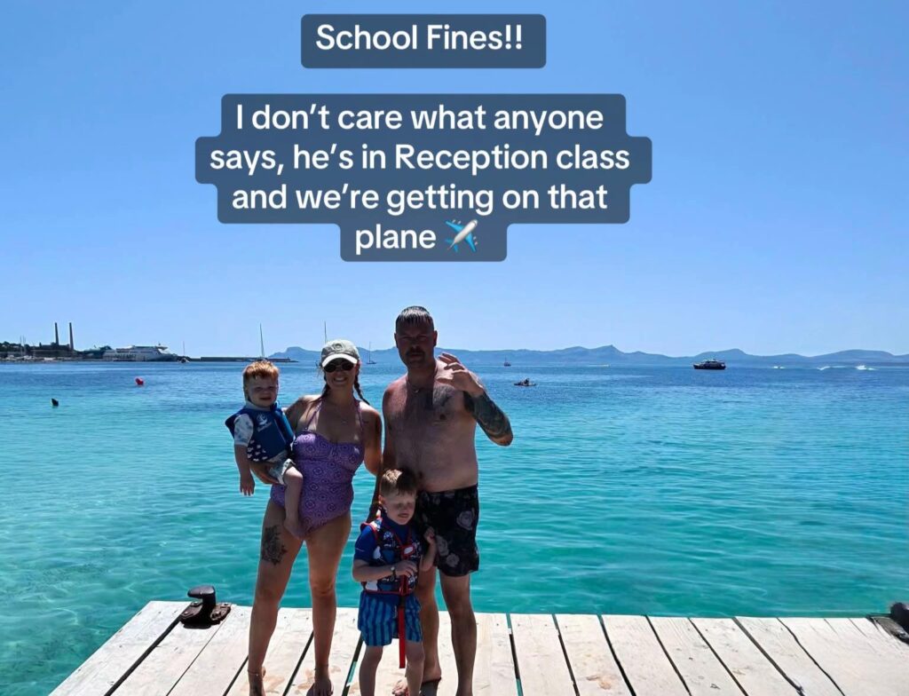 Mum fined £160 for pulling her five-year-old out of school for a Mallorca holiday says she has no regrets, as the term-time trip saved her family £1,280.