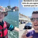 A Brit living in Benidorm is urging families to stay away this summer as it "isn't safe for kids" - claiming he saw a drunk woman defecating in the street at 9am.