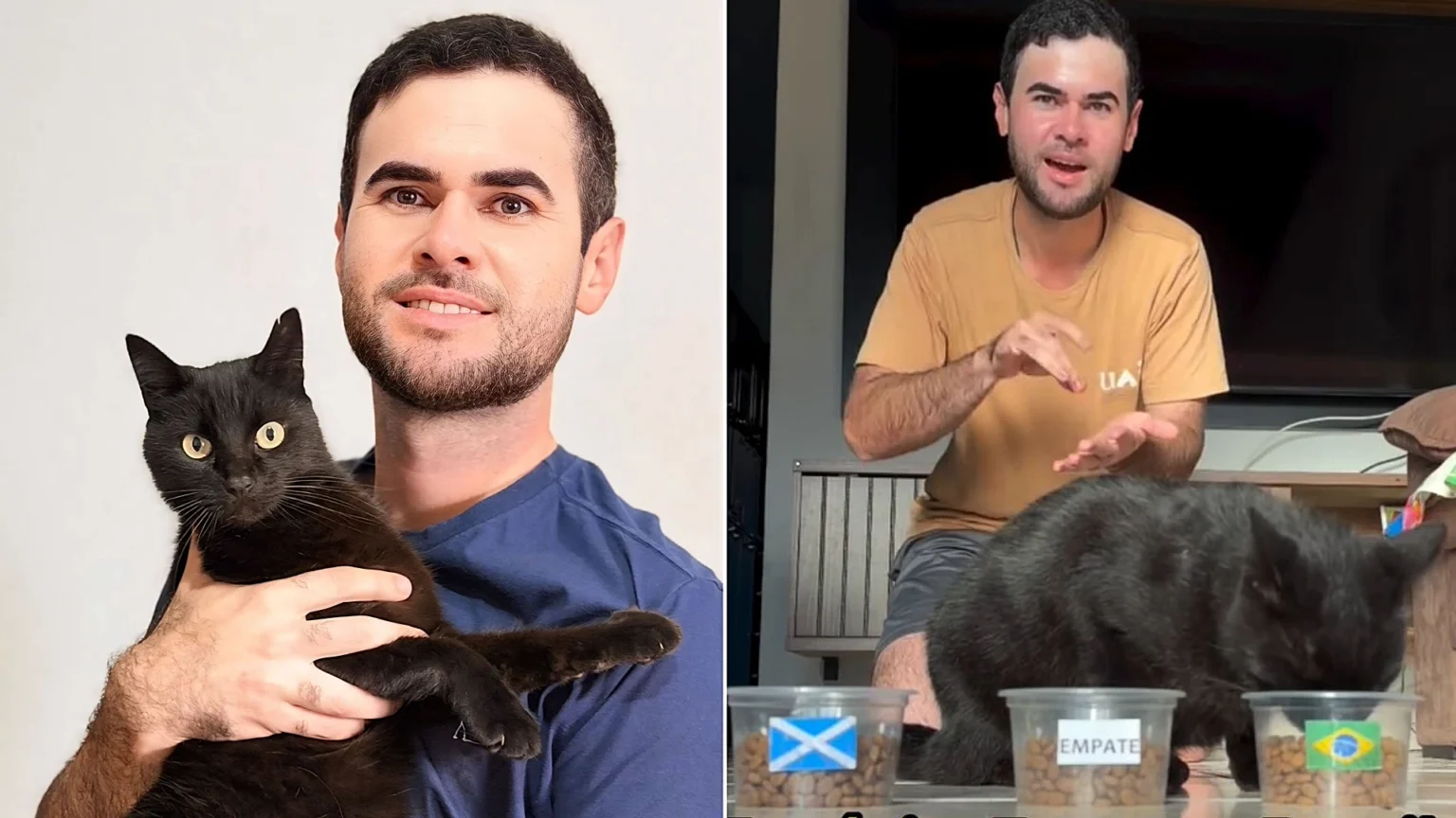 A "psychic" cat named Milu with a 100% record has predicted a shock World Cup exit for holders Argentina at the hands of minnows Cape Verde in Miami.
