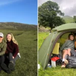 Couple ditch city life for a tiny off-grid Welsh island with just four residents and 500 sheep, saving half their salary thanks to rock-bottom living costs.
