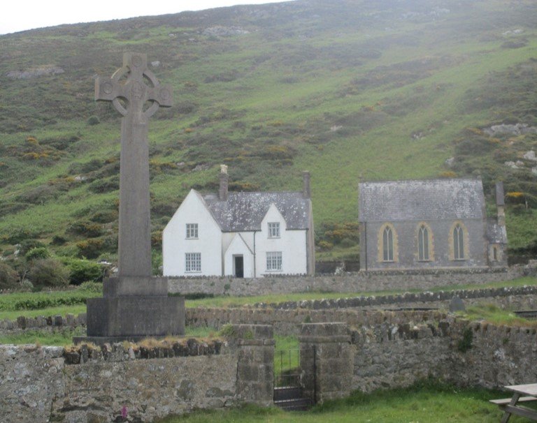 Couple ditch city life for a tiny off-grid Welsh island with just four residents and 500 sheep, saving half their salary thanks to rock-bottom living costs.