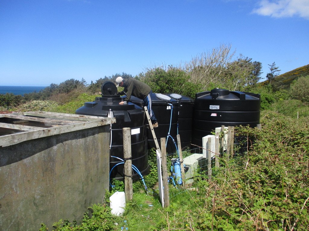 Couple ditch city life for a tiny off-grid Welsh island with just four residents and 500 sheep, saving half their salary thanks to rock-bottom living costs.