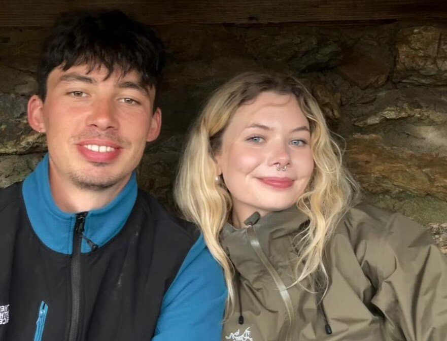 Couple ditch city life for a tiny off-grid Welsh island with just four residents and 500 sheep, saving half their salary thanks to rock-bottom living costs.