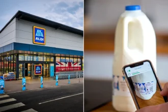Aldi is trialling smart milk bottles with invisible fluorescent tags that let packaging be tracked through the recycling system - and shoppers do not need to do a thing.
