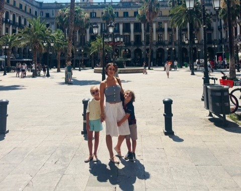 NHS worker who seemed to have the perfect life reveals why she pulled her kids out of school and left the UK with no return date - after feeling their childhood passing by.