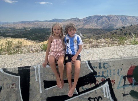 NHS worker who seemed to have the perfect life reveals why she pulled her kids out of school and left the UK with no return date - after feeling their childhood passing by.
