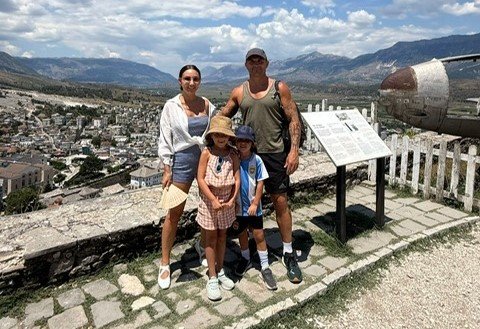 NHS worker who seemed to have the perfect life reveals why she pulled her kids out of school and left the UK with no return date - after feeling their childhood passing by.