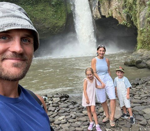 NHS worker who seemed to have the perfect life reveals why she pulled her kids out of school and left the UK with no return date - after feeling their childhood passing by.