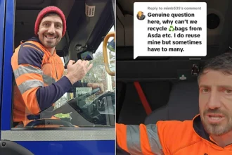 A bin man has revealed the correct way to recycle plastic carrier bags - and why one supermarket's bags are far more useful than the rest.