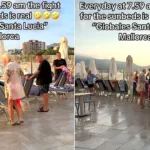 Brit exposes 6am sunbed 'carnage' at his Mallorca hotel - he claims it has 170 rooms but only 130 loungers, with all of them gone within five minutes.