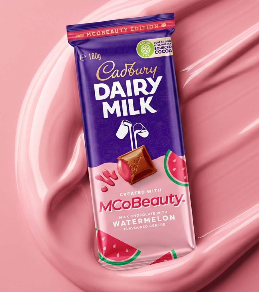 Brits are divided after Cadbury unveiled a bizarre watermelon Dairy Milk with a hot-pink fondant centre - but there is a catch for anyone wanting to try it.