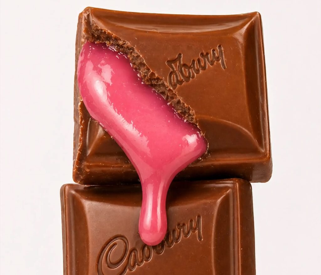Brits are divided after Cadbury unveiled a bizarre watermelon Dairy Milk with a hot-pink fondant centre - but there is a catch for anyone wanting to try it.