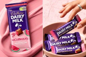 Brits are divided after Cadbury unveiled a bizarre watermelon Dairy Milk with a hot-pink fondant centre - but there is a catch for anyone wanting to try it.