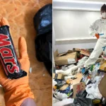 A cleaner clearing a hoarder's home was stunned by a 1991 Mars bar dwarfing today's version - a striking illustration of shrinkflation that has racked up 700,000 views.