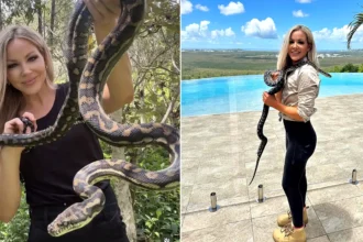 A mum-of-two who risks her life catching some of the world's deadliest snakes says the worst part of the job isn't the reptiles - but the men she encounters.