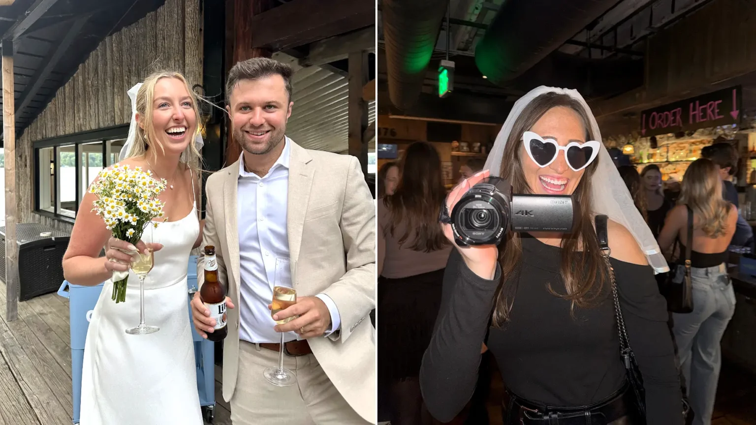 A woman who could not afford a wedding videographer invested just $1,000 into a simple camcorder idea - and turned it into a $2m business in a year.
