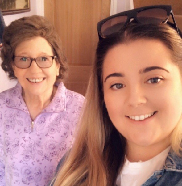 Granddaughter builds gran, 95, a £70,000 annexe in the family garden to save her from a care home - complete with a nightly brandy and sweet treat.