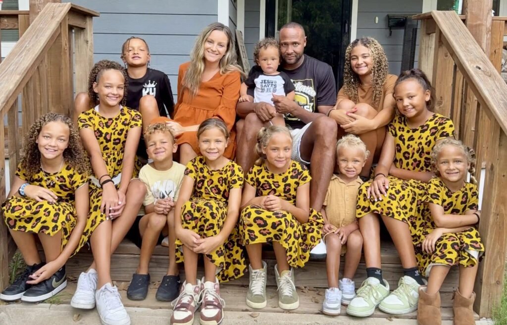 Mum of 11 hits back at trolls who claim she is 'addicted to pregnancy' - and reveals her family of 13 spends just $60 on a fast food trip.