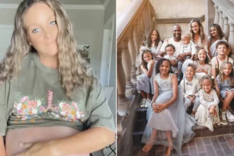 Mum of 11 hits back at trolls who claim she is 'addicted to pregnancy' - and reveals her family of 13 spends just $60 on a fast food trip.