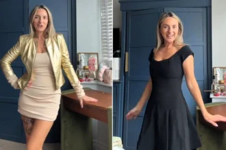 A self-confessed shopaholic has bagged nearly £1,000 worth of designer clothing for just £40 - including a £499 leather jacket for under a tenner.