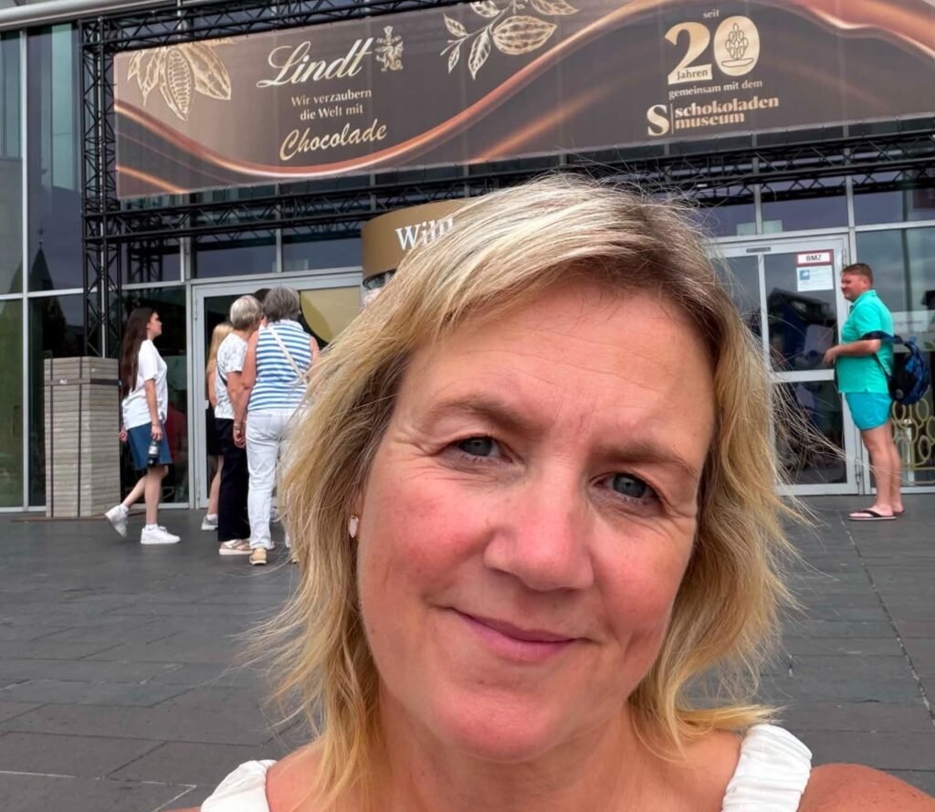 Woman flew from Manchester to Germany and back before bedtime without taking a day off work - and the whirlwind Cologne trip cost her just £145 including flights and food.