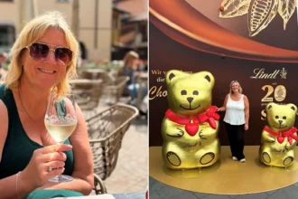Woman flew from Manchester to Germany and back before bedtime without taking a day off work - and the whirlwind Cologne trip cost her just £145 including flights and food.