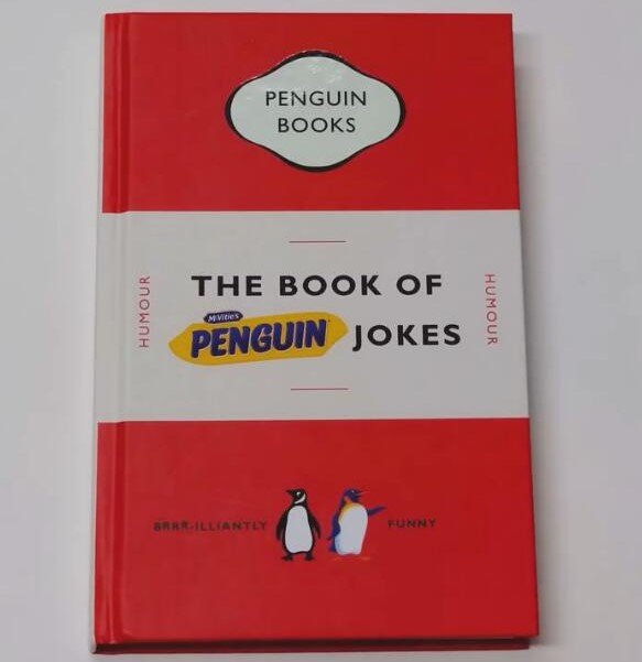 The iconic jokes printed inside McVitie's Penguin biscuit wrappers are being turned into a limited-edition book by Penguin Books - with just 3,000 copies up for grabs.