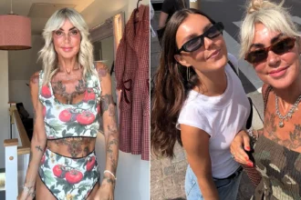 Inked granny, 60, reveals the free anti-ageing habits she does daily that leave people thinking she is 20 years younger - and once saw her mistaken for her daughter's sister.