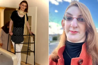 World's tallest woman told her lifelong diagnosis was wrong at 29 - she is now one of just six known cases of a mystery condition with no known cause.