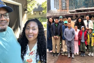 Mum-of-14 reveals the eye-watering amount she spends feeding her huge family every month - including up to 36 gallons of milk and £400 on each child's birthday.