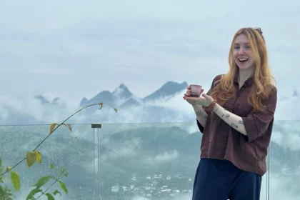 A solo-travelling Brit has revealed how she stays with locals for free across China - but admits they often treat her like a zoo animal at first.