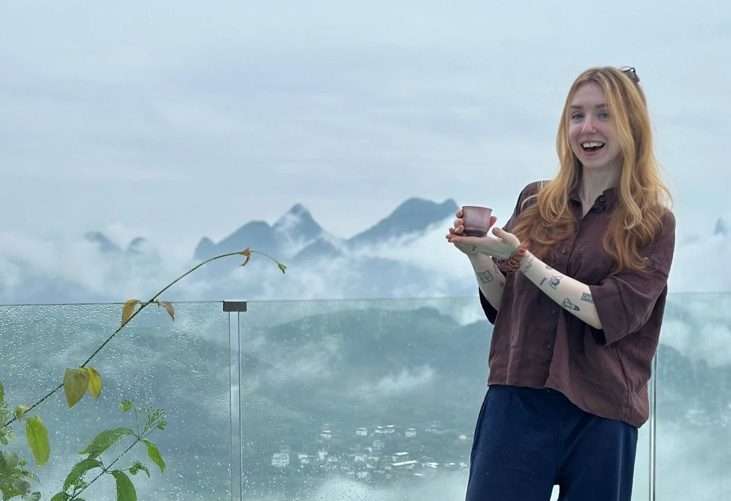 A solo-travelling Brit has revealed how she stays with locals for free across China - but admits they often treat her like a zoo animal at first.