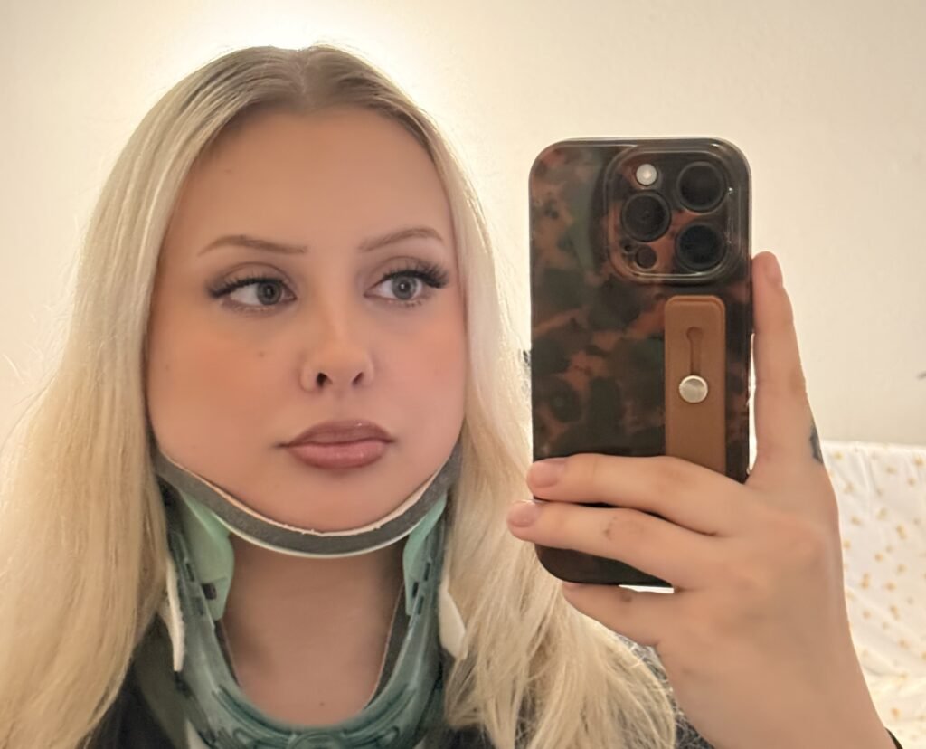 US influencer sparks a fierce debate after cooking her own meals in a Barcelona hotel room because she found Spanish food too flavourless - while recovering from life-saving surgery.