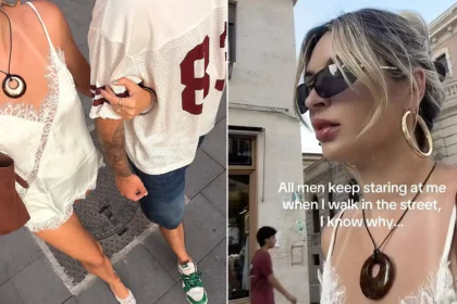 Influencer Elisabeth Rioux, who has 1.3m followers, hit back at men who called her natural leg hair "disgusting" - telling critics to check their own hairy profiles first.