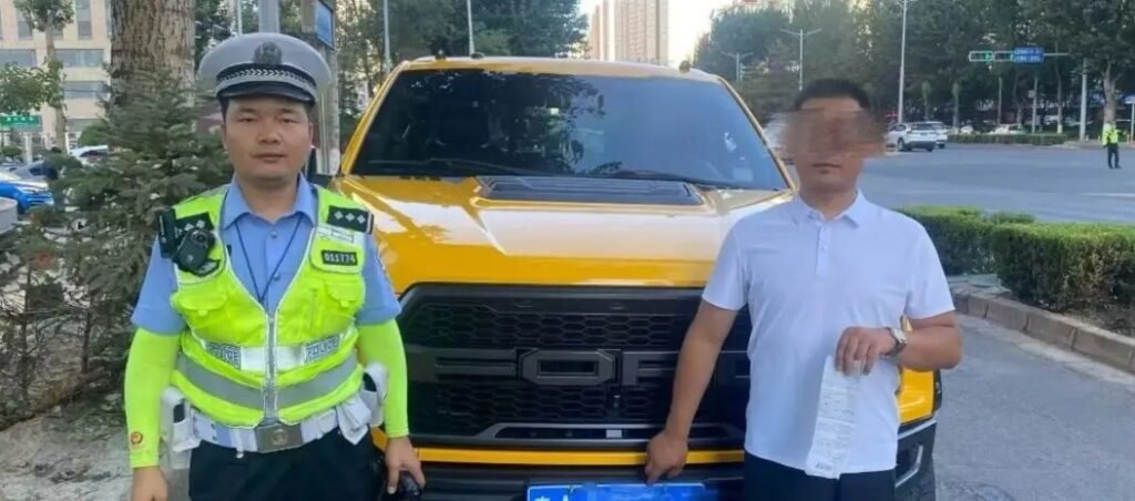 Three lads landed themselves in hot water after using their pickup truck as a mobile swimming pool, filmed sipping drinks and eating watermelon in the cargo bed.