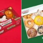 Krispy Kreme has unveiled three Pokémon doughnuts inspired by Pikachu, Charmander and Jigglypuff - with two mystery characters still to come.