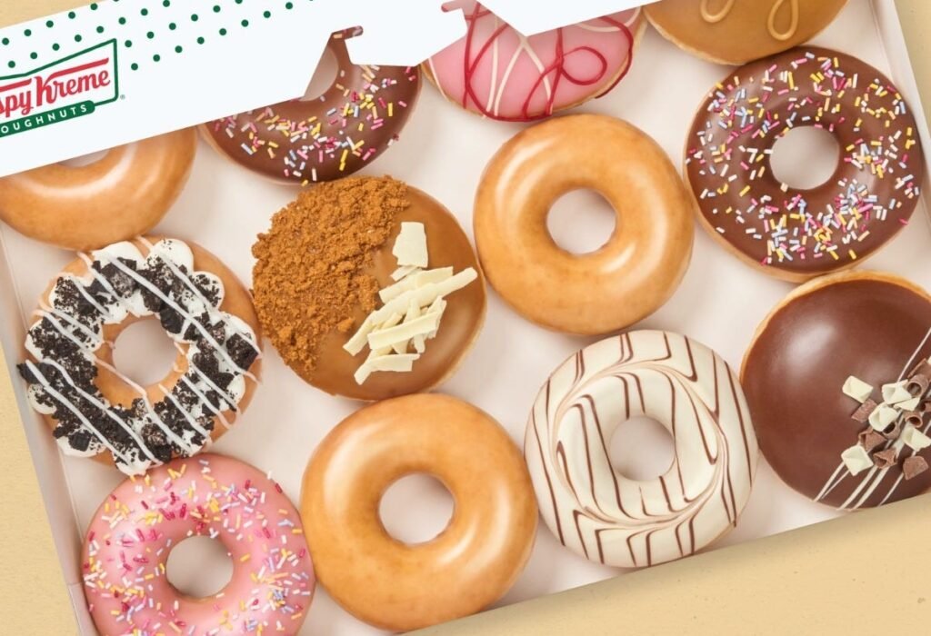 Krispy Kreme has unveiled three Pokémon doughnuts inspired by Pikachu, Charmander and Jigglypuff - with two mystery characters still to come.