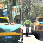 Three lads landed themselves in hot water after using their pickup truck as a mobile swimming pool, filmed sipping drinks and eating watermelon in the cargo bed.