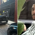 Manchester City star Omar Marmoush has been caught in a parking howler after his £200,000 Mercedes was clamped in a loading only bay in the city centre.