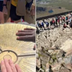A hiker has been slammed by 'Karens' for skipping a huge queue to reach the summit of Snowdon, with one woman even shouting at someone to 'chuck his phone off'.