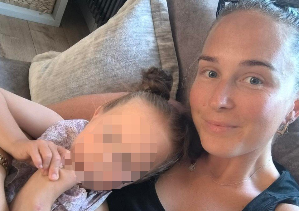 A mum was left horrified after finding what appeared to be a pile of beard hair beneath a mirror at The Range - joking the store now offers trimming services.