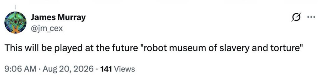 A speedy humanoid robot broke its waist after sprinting straight into a wall and crashing to the ground in a shower of sparks during testing in Beijing.