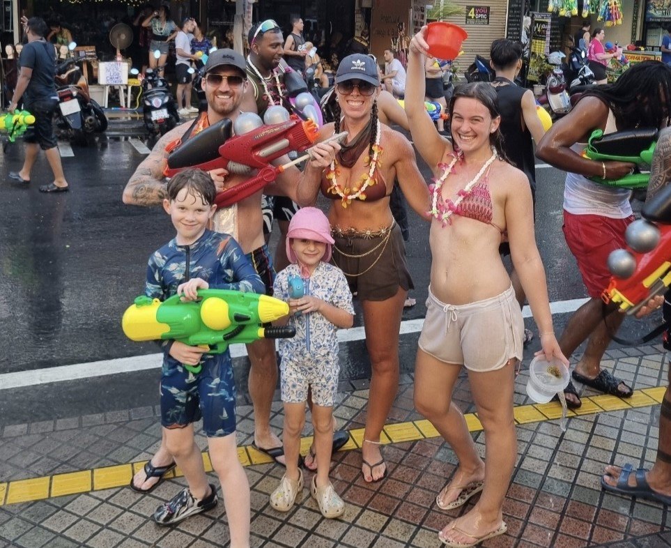 A British family who quit their jobs and pulled their kids out of school to travel the world have been staying in five-star hotels - all without working.