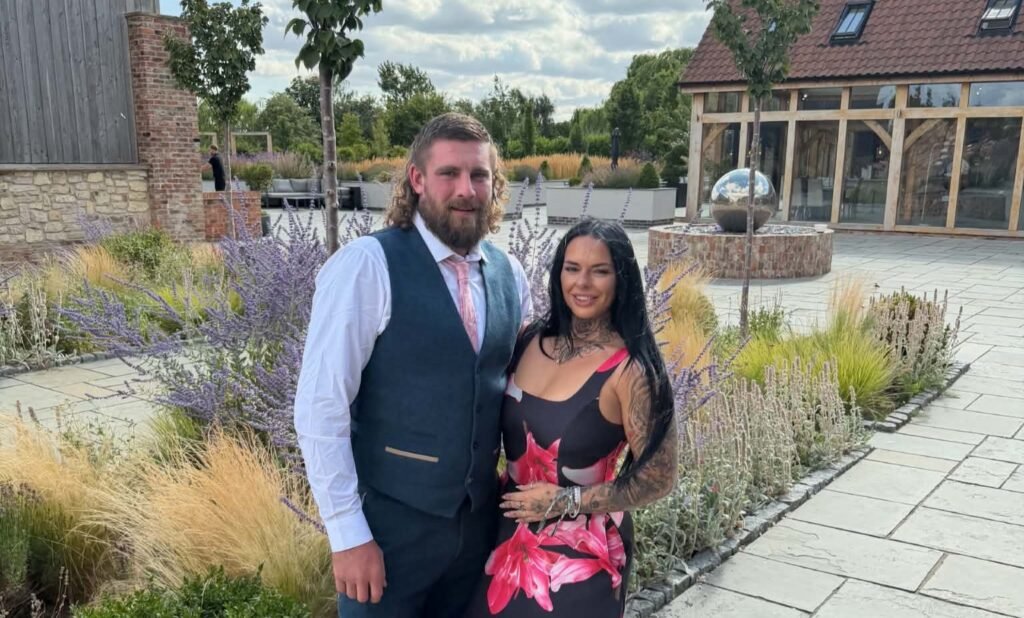 Wedding guests lifted two parked cars sideways with their bare hands after they boxed in their friend's Range Rover - and even the bride got involved in the drama.