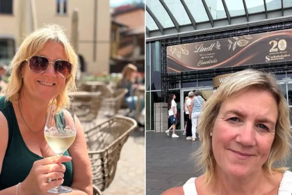 A woman inspired to make the most of life after losing her father before his retirement has visited 57 cities before her 50th birthday - on trips costing under £120.