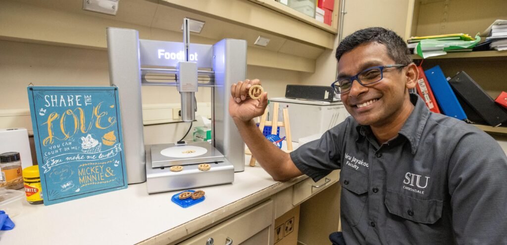 Scientists have turned a discarded plastic bottle into an edible vanilla cookie in a bizarre experiment that could one day help tackle food shortages.