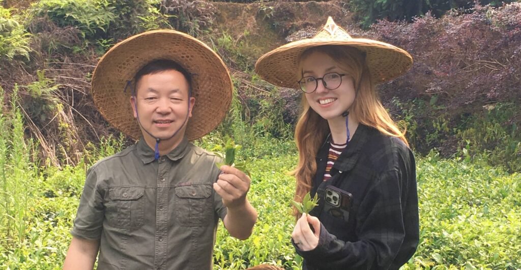 A solo-travelling Brit has revealed how she stays with locals for free across China - but admits they often treat her like a zoo animal at first.